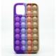 CAPA DE SILICONE POP-IT PARA APPLE IPHONE 12 PRO MAX